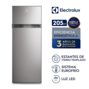 Refrigeradora Electrolux Top Mount Frost 205LT ERTY20G2HVI
