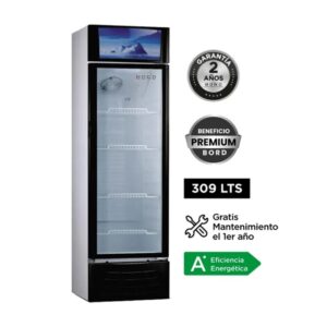 Vitrina Exhibidora BORD 309 Litros EX309-M – Amplia Capacidad, Alta Visibilidad y Conservación Eficiente