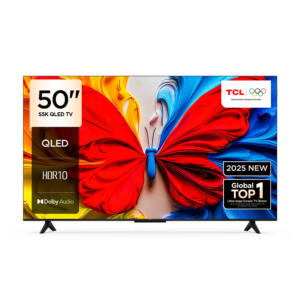 Televisor TCL 50" QLED Full HD Google TV con HDR10 y Dolby Audio 50S5K