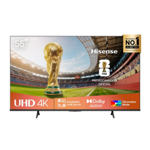 Televisor Hisense 55" LED 4K UHD VIDAA 55A5NV