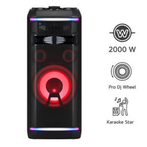 Torre de sonido LG XBOOM OK99M 2000W Bluetooth Karaoke Star