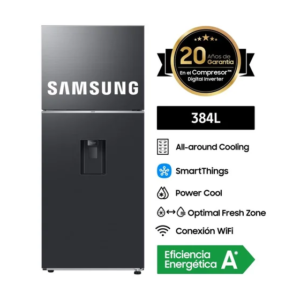 Refrigeradora Samsung Top Freezer 384 L All Around Cooling RT38DG6730B1