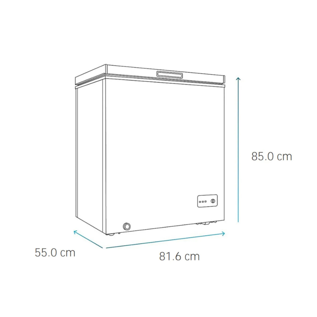 Congeladora Mabe CHM200PB3 198L Blanca con Función Dual y Tecnología Cold Extra 150 - Imagen 4