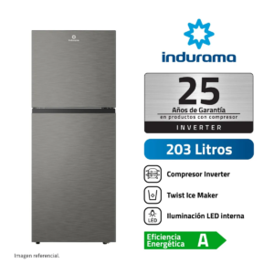 Refrigeradora Indurama RI-359I 203 L Top Freezer