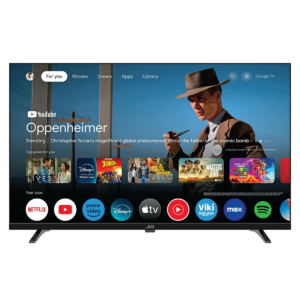 Televisor JVC 32" LED HD Google TV con WiFi, Bluetooth y Control por Voz LT-32KB138