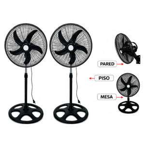 CAJA X 2 UNI. Ventilador 3 en 1 KETAO FS-45360