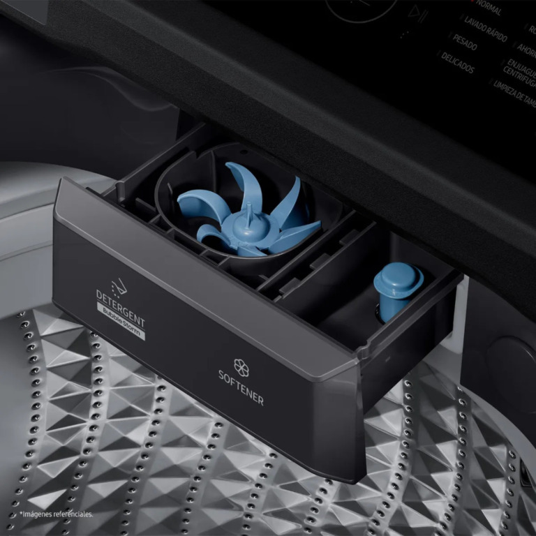 Lavadora Samsung 17 kg EcoBubble Gris Grafito WA40F17E7CPE – Alta Eficiencia y Máximo Cuidado de Prendas - Imagen 5