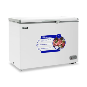 Congeladora Ilumi TFI-3400WH 340L Blanco con Función Dual y Tina de Acero Inoxidable