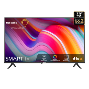 Televisor Hisense 43" 4K UHD 43A4K – Smart TV, Imagen Nítida y Excelente Relación Calidad-Precio