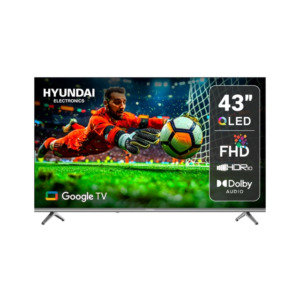 Televisor Hyundai 43" Full HD Smart TV HYLED4326QG – Imagen Nítida, Diseño Compacto y Experiencia Smart Funcional