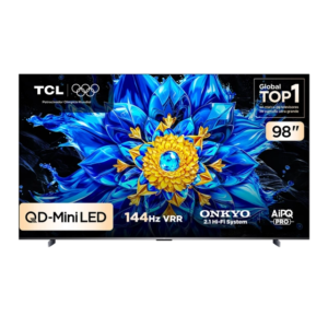 Televisor TCL 98" 4K UHD Smart TV 98P8L – Pantalla Gigante, Imagen Ultra HD y Experiencia Cinematográfica