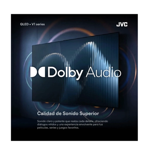 Televisor JVC 50" 4K UHD LT-50KM758 – Smart TV, Imagen Ultra HD y Excelente Rendimiento - Imagen 5