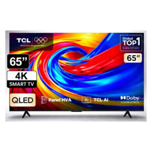 Televisor TCL 65" 4K UHD Smart TV 65P7L – Imagen Ultra HD, HDR y Experiencia Smart Fluida