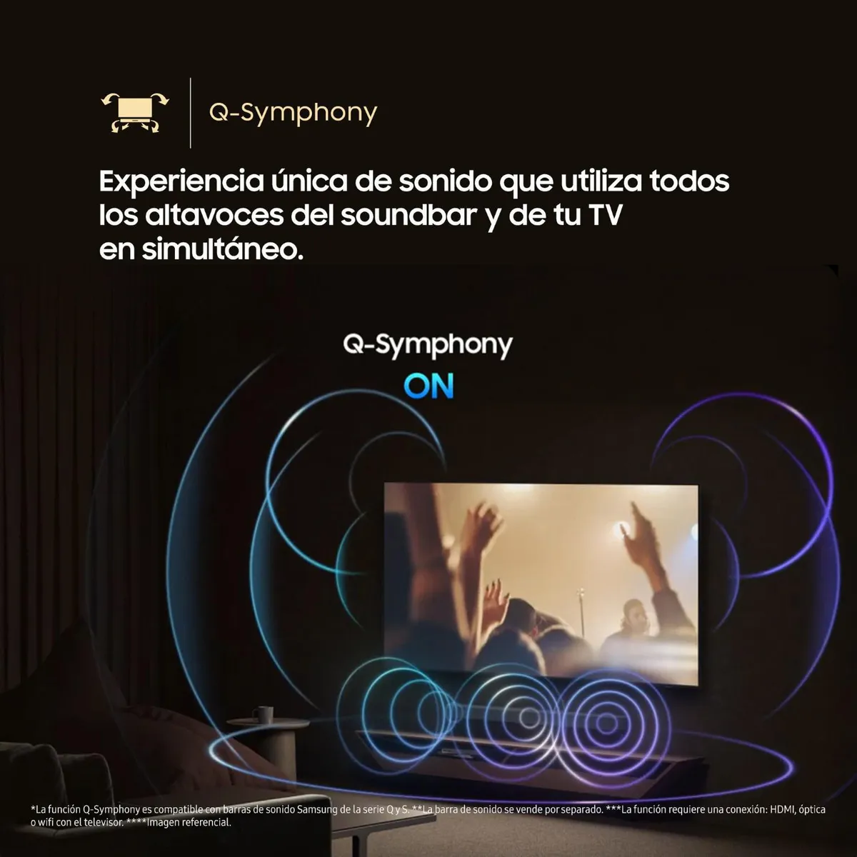 Televisor Samsung 43" QLED 4K UHD QN43Q7FAAGXPE – Smart TV Tizen, Colores Intensos y Alto Rendimiento - Imagen 4