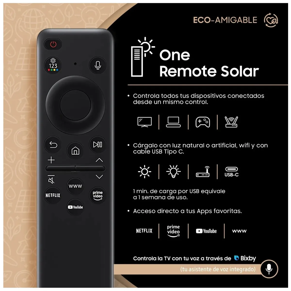 Televisor Samsung 55" QLED 4K UHD QN55Q7FAAGXPE – Smart TV Tizen, Colores Vibrantes y Máxima Calidad de Imagen - Imagen 3