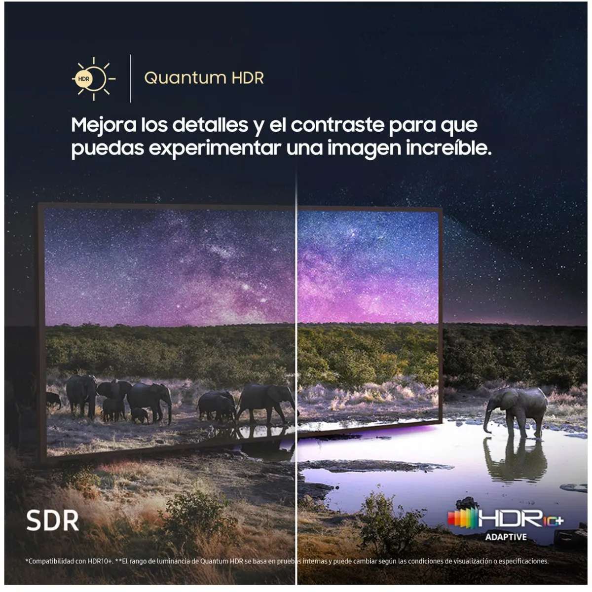 Televisor Samsung 55" QLED 4K UHD QN55Q7FAAGXPE – Smart TV Tizen, Colores Vibrantes y Máxima Calidad de Imagen - Imagen 5