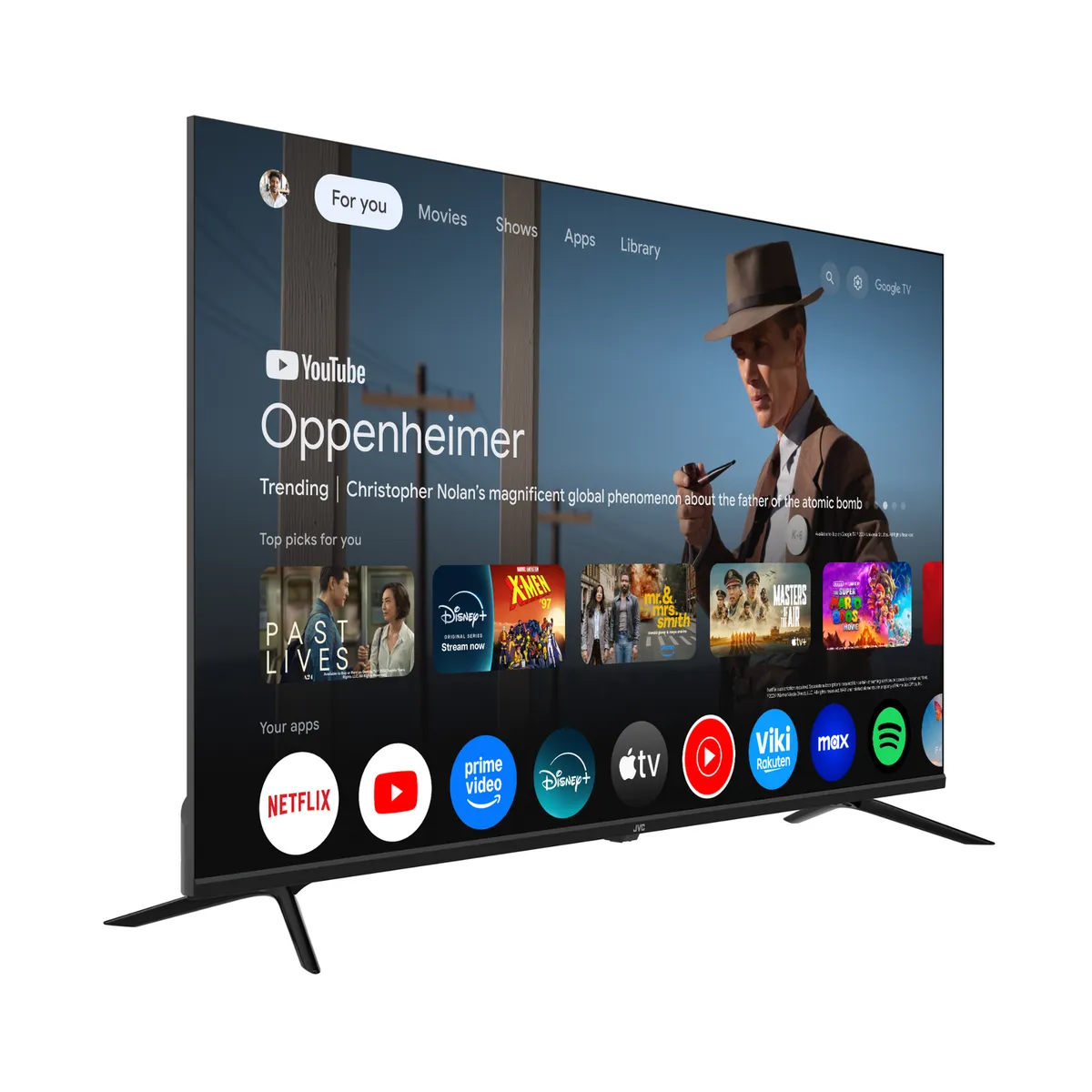 Televisor JVC 50" 4K UHD LT-50KM758 – Smart TV, Imagen Ultra HD y Excelente Rendimiento - Imagen 2